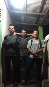 Wisata Bengkulu, dari kiri ke kanan, Dimas, Humam & Jule'